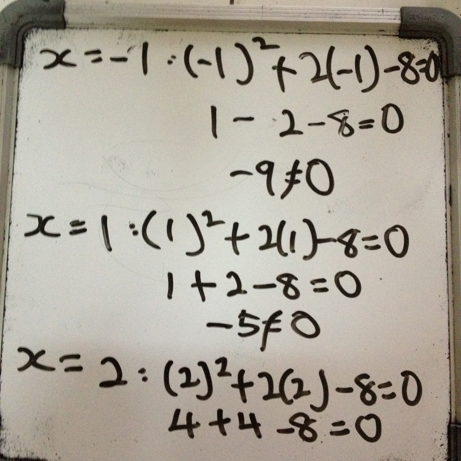 MATEMATIK Tingkatan 4&5 SPM~~: 2.4Punca Persamaan Kuadratik