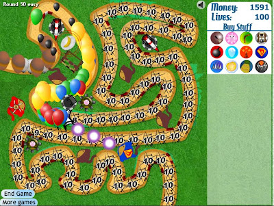 bloons tower defense hacked money