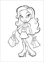 Bratz Coloring Pages