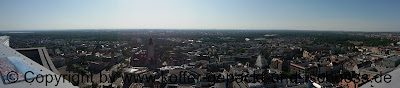 Leipzig - Panorama vom MDR Turm