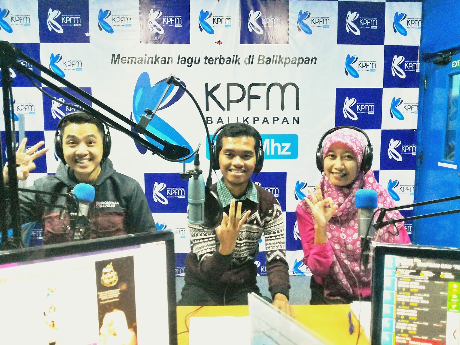 siaran radio woro woro tentang kelas inspirasi balikpapan 3 di KPFM