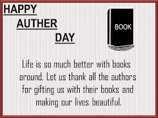 HAPPY AUTHOR DAY Celebrating
