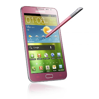 samsung galaxy note pink