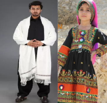 National Dresses of Pakistan-Traditional Provincial Dresses, culture with pictures