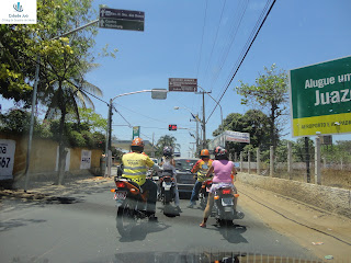 Semáforo em antigo cruzamento perigoso.