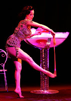 Dita Von Teese on Stage in Tokyo