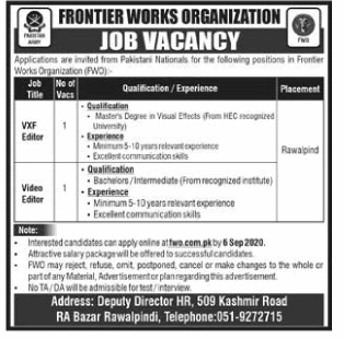 fwo-jobs-2020-frontier-works-organization-advertisement-latest