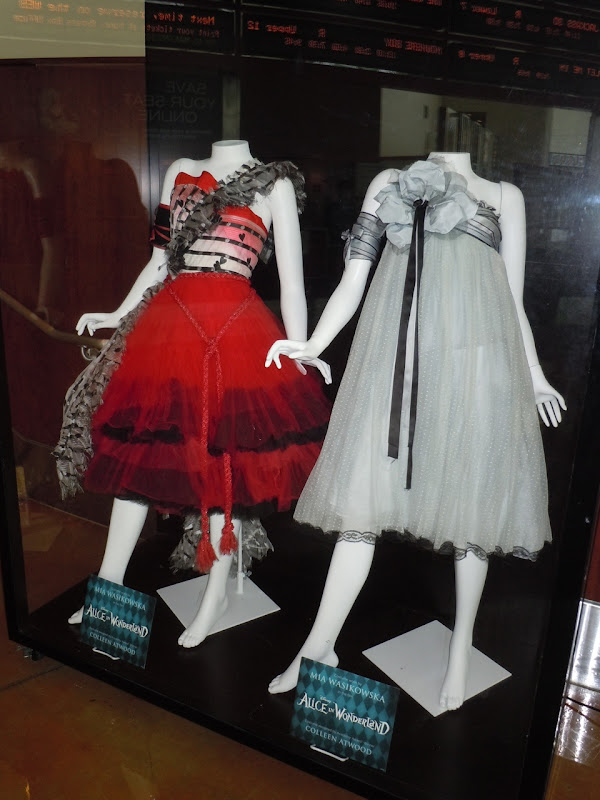 Alice in Wonderland movie dresses