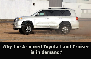 Armored Toyota Land Cruiser