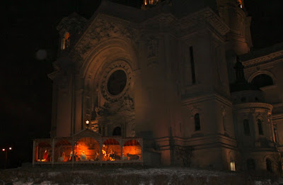 the Creche several years ago at St. Paul's Cathedral