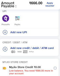 my jio app se recharge karne ka tarika