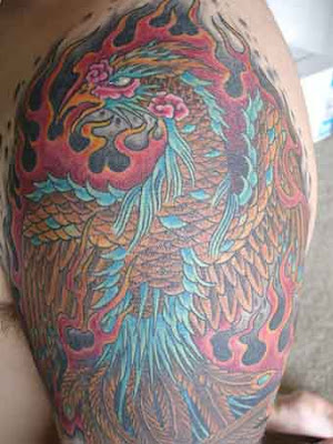 The Phoenix Dragon Tattoo Picture is Courtesy of Abram and Christa from 