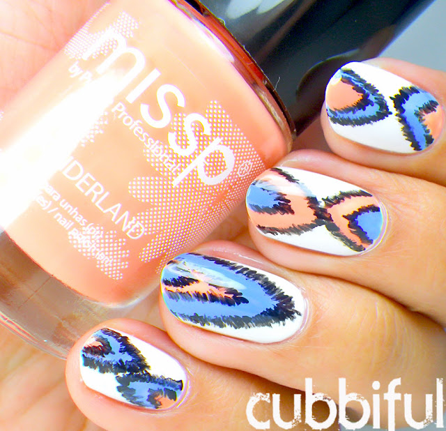 Ikat Summer Nails