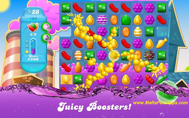 Candy Crush Soda Saga Mod(Unlimited Lives-Unlimited Boosters) Apk MafiaPaidApps