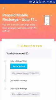 Best Mobile recharge offer in 2019 - paytm, Google pay, phonepe, amazon pay, freecharge,mobikwik,truecaller.