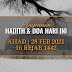 Hadith & Doa Hari Ini | 28 Feb 2021 | 16 Rejab 1442 | AHAD