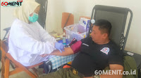 DanSub 06 Satgas Sektor 22 Citarum Harum, Donor Darah di PMI Kota Bandung