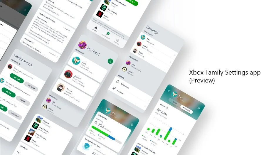 Xbox Family Settings, nuova app per gestire i giochi dei più piccoli da smartphone