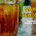 "Bahaya!!!Amalan Minum Teh O Ais Boleh Terkena Penyakit Buah Pinggang ?