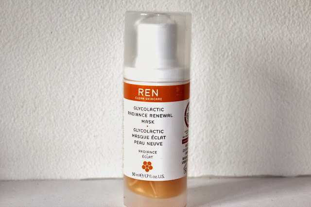 Review - REN Glycolactic Radiance Renewal Mask