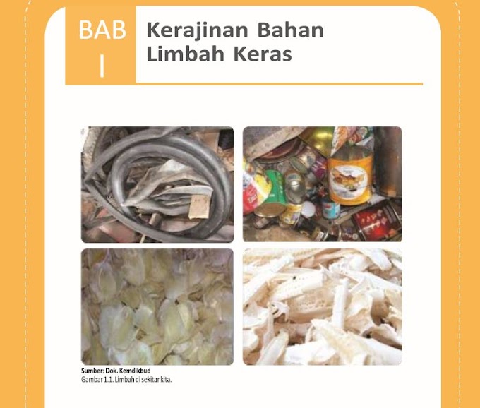 MATERI PRAKARYA KELAS 8 SEMESTER GENAP KERAJINAN BAHAN LIMBAH KERAS 