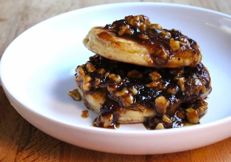 Marsala Honey Date and Walnut Pancake