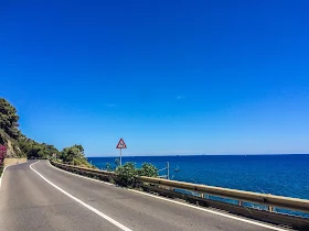 cycling French coast to Italian riviera carbon road bike rental