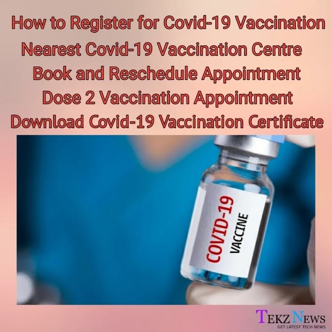 How to Register for Covid-19 Vaccination Steps | Appointment | Reschedule Appointment | Vaccination Appointment for Dose 2 | Nearest Covid-19 Vaccination Centre | Download Covid-19 Vaccination Certificate
