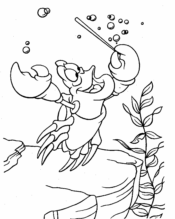  Princess Mermaid Coloring Pages 4