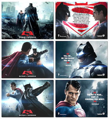 2016 Warner Bros. - Batman v Superman Promo Cards