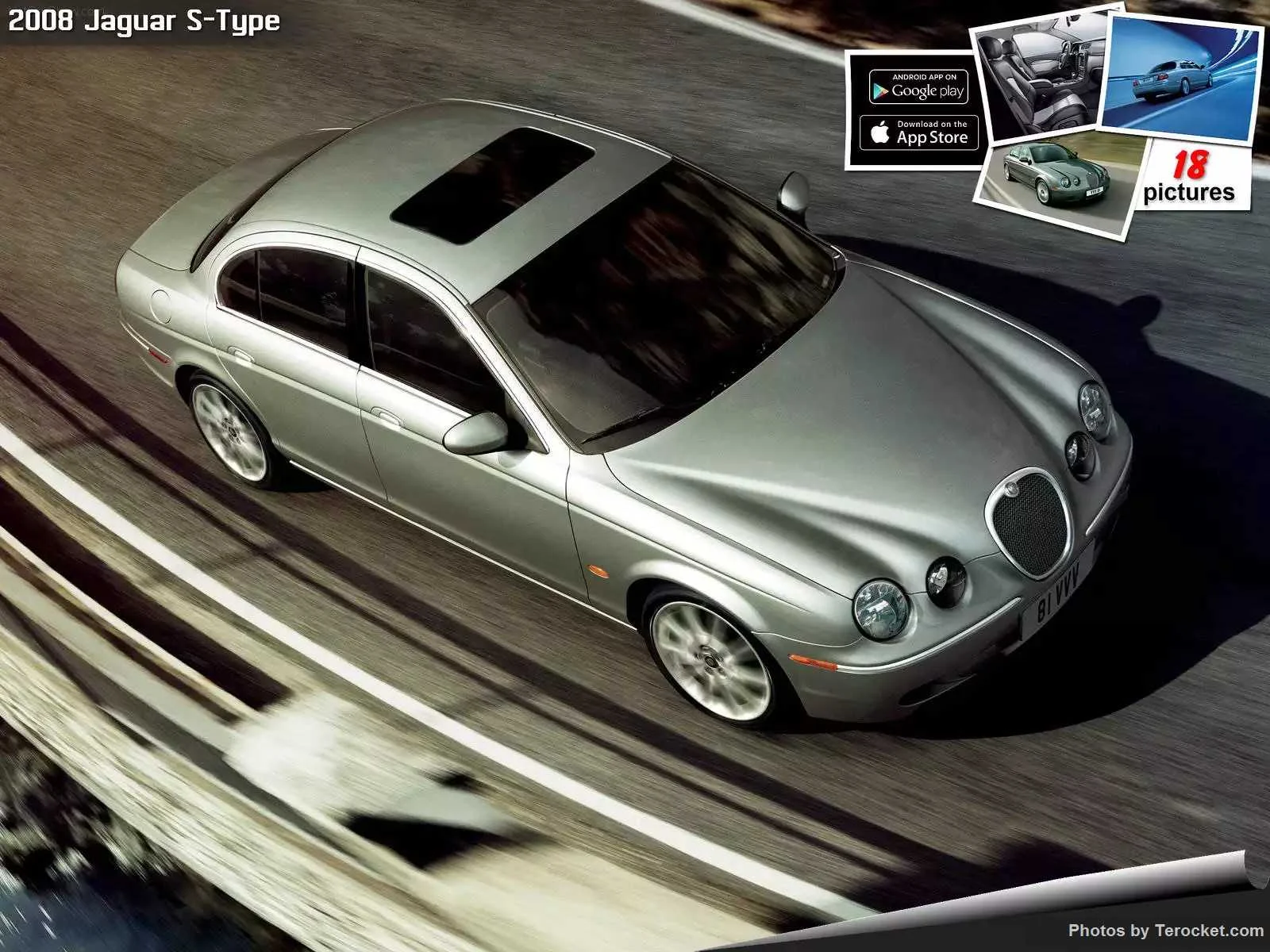 Hình ảnh xe ô tô Jaguar S-Type 2008 & nội ngoại thất