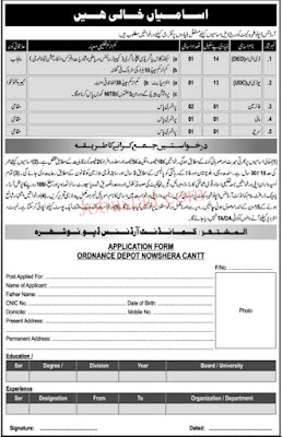 Pak Army Civilian Jobs 2023 Advertisement Application Form