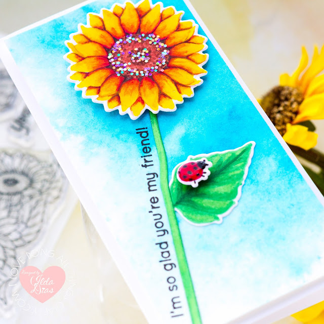 #tonicstudios,#tonicstudiosstampclub,#tonicstudiosusa,blog hop,friendship cards,Giveaway,Sunshine and Flowers,Tonic Studios,Stamp Club,Rainbow,