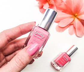 The Pink Barry M Hi Shine Gel Effect Nail Paints in DragonFruit 