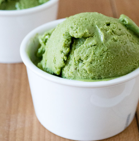 Matcha (Green Tea) Banana “Ice Cream” #desserts #icecream #banana #matcha #delicious