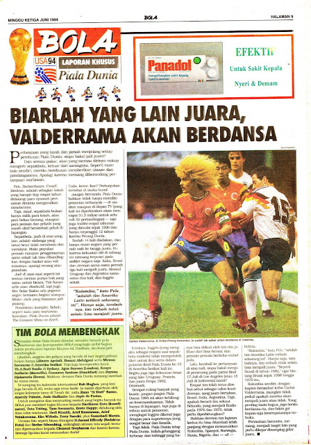 BOLA Laporan Khusus Piala Dunia 1994