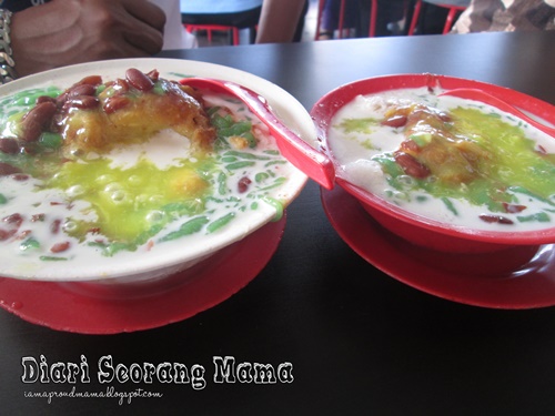 Cendol Durian Borhan di Kuala Selangor