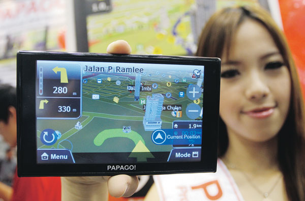 GPS Papago! pertama dengan HD