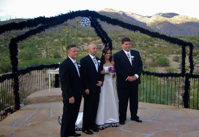 unique wedding arch