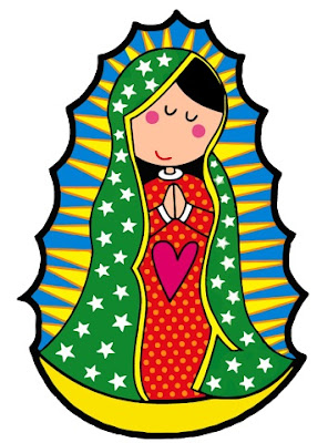 Dibujo Virgen de Guadalupe Nuestra Señora de Guadalupe