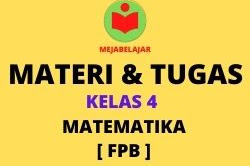 Materi dan Tugas Kelas 4 Matematika  FPB   [ Kamis 1 Oktober 2020 ]