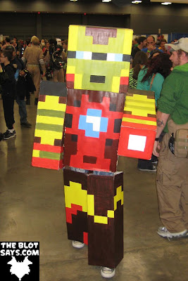 Wizard World Austin Comic-Con 2012 - Minecraft Iron Man