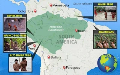 Các bộ lạc trong rừng Amazon có cuộc sống  biệt lập với thế giới hiện đại