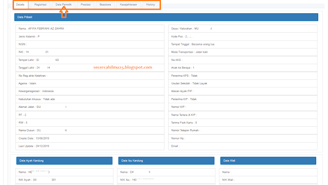 Cara Pengisian Registrasi dan Data Periodik PD Baru