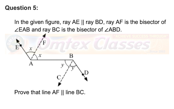 Practice Set 2.2,  Chapter 2 - Parallel Lines Mathematics Part II Solutions for Class 9 Math