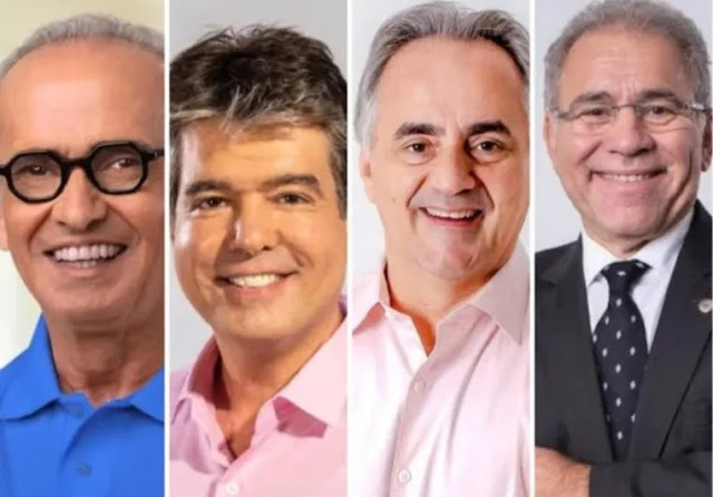 Pesquisa Quaest em João Pessoa: Cícero tem 49%; Ruy, 14%; Cartaxo, 11%; e Queiroga, 11%