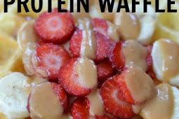 3 Ingredient Protein Waffle (One Carb)