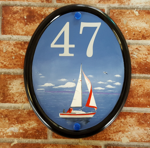 Pictorial House Signs from Yoursigns Ltd: House number 