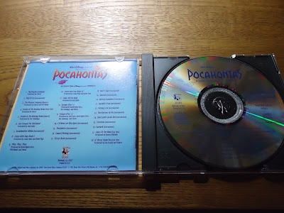 【ディズニーのCD】映画サウンドトラック　「Pocahontas」ポカホンタス
