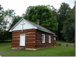 St Michael's Catholic Church made with yellow poplar